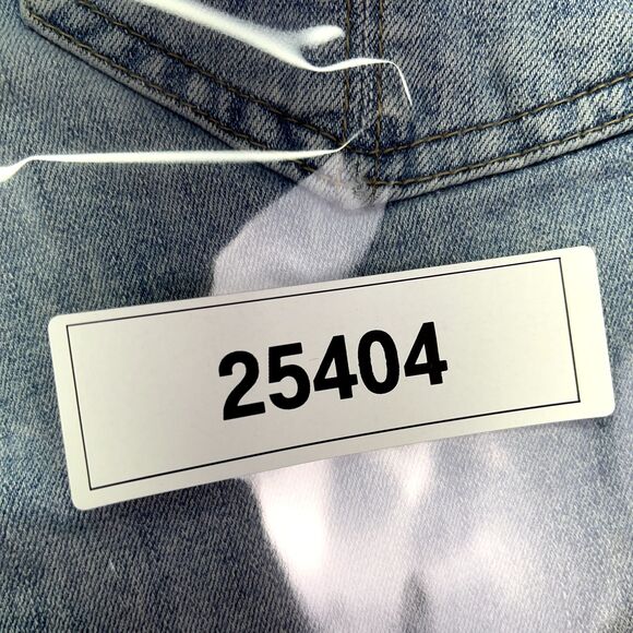 Free People Womens Size 26 Stretch Skinny Slim Straight Jeans Blue Light Wash - Picture 15 of 15